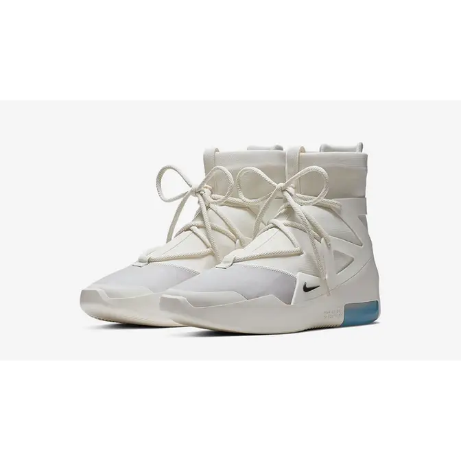 Nike Air Fear of God 1 Sail Black | Where To Buy | AR4237-100