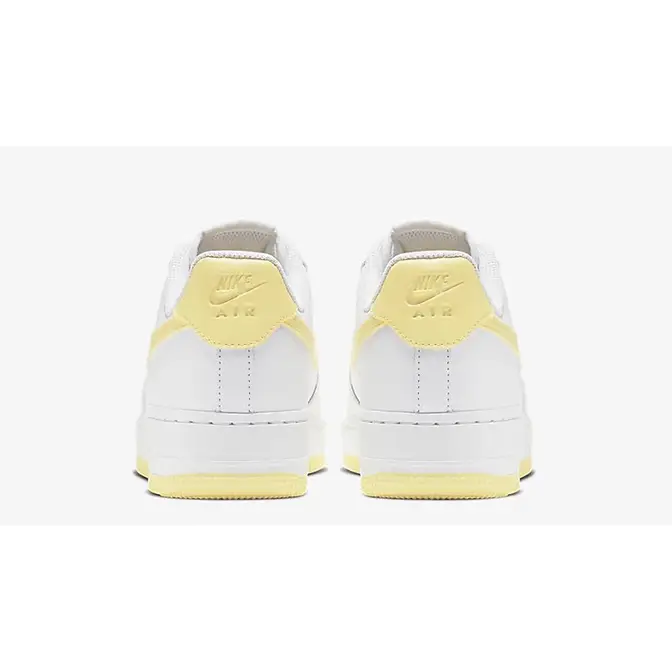 white air force 1 with yellow tick