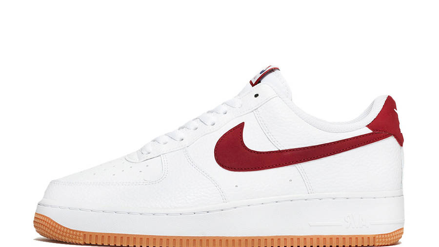 nike air force 1 low white gum sole