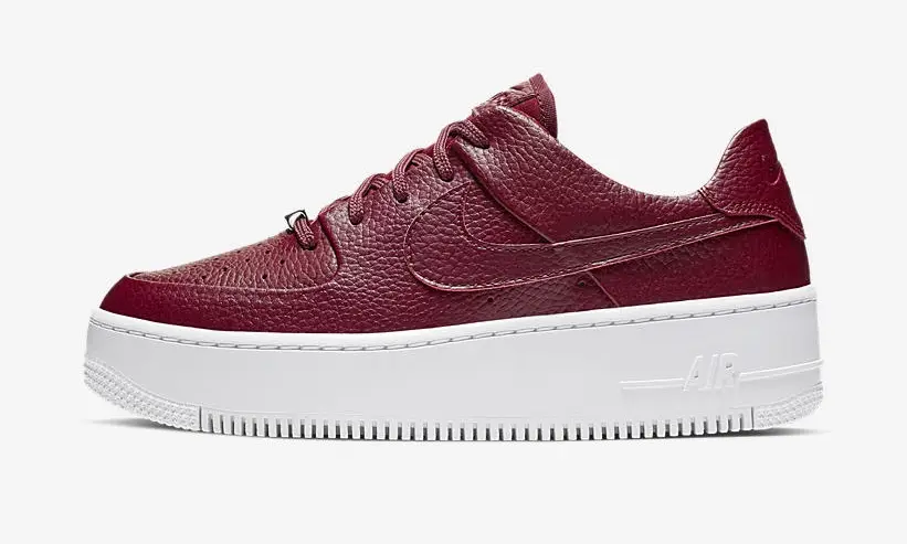 Air force one rouge bordeaux best sale