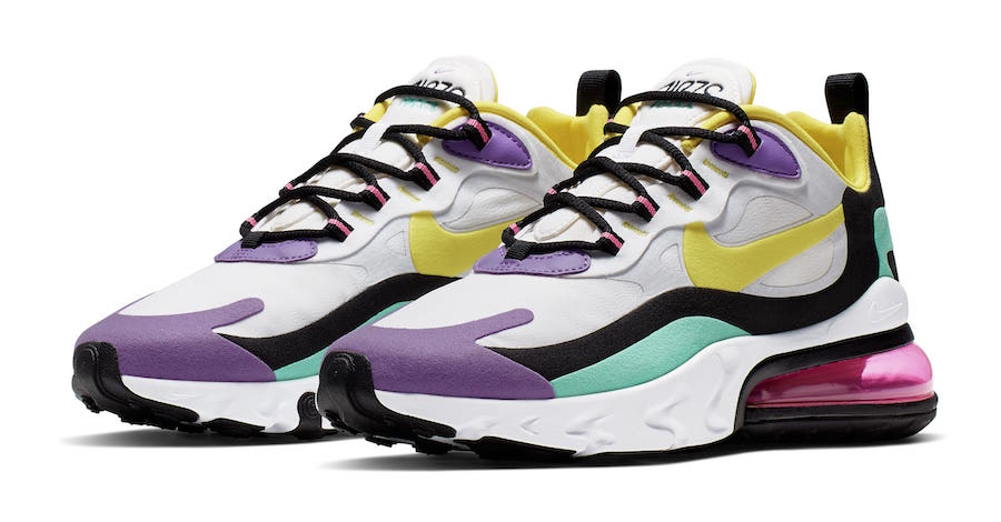 Nike Unveils A New Hybrid, The Air Max 270 React, In 7 New Colourways