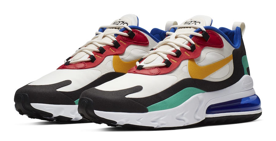 Nike Unveils A New Hybrid, The Air Max 270 React, In 7 New Colourways