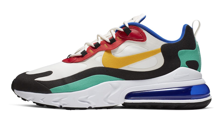 Nike Unveils A New Hybrid, The Air Max 270 React, In 7 New Colourways