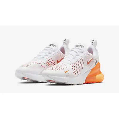 Nike Air Max 270 White Orange Where To Buy CJ4580 102 The