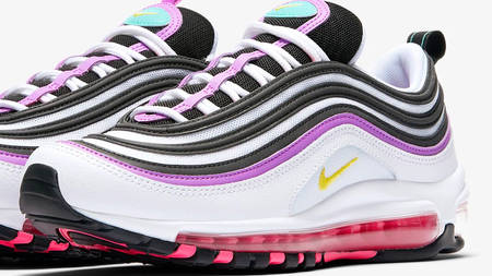 The Nike Air Max 97 Gets Decorated With Bright Violet Waves The Nike Air Max 97 Gets Decorated With Bright Violet Waves