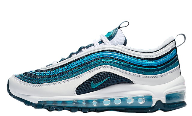 Nike Air Max 97 RF GS White Teal Where To Buy BV0050-100