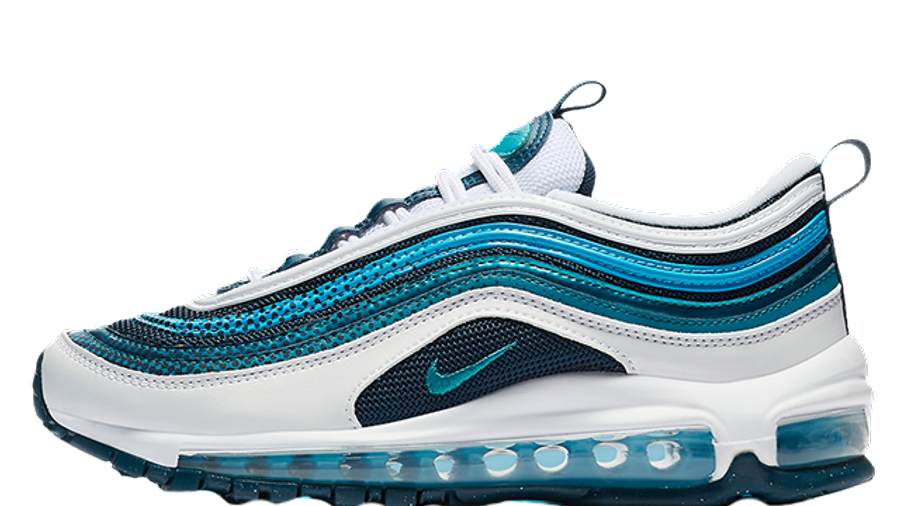 Nike Air Max 97 RF GS White Teal | Where To Buy | BV0050-100 | The Sole ...