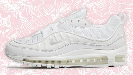 The Nike Air Max 98 Triple White Is Back The Nike Air Max 98 Triple White Is Back