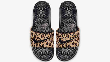 Get Cosy In These Leopard Print Fur Nike Benassi Sliders Get Cosy In These Leopard Print Fur Nike Benassi Sliders