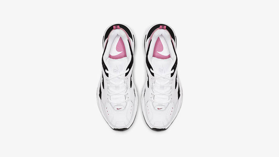 nike m2k tekno white china rose black