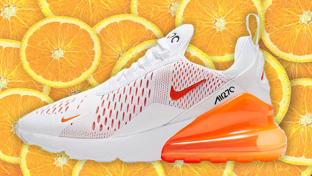 Orange Air Max 270 Nike The Sole Womens