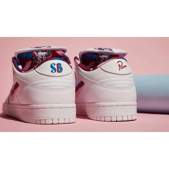 parra x nike sb dunk low white