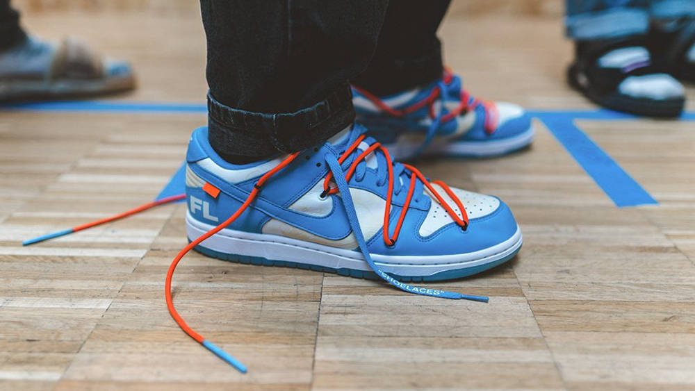 An On Foot Look At The Off-White x Nike SB Dunk Low An On Foot Look At The Off-White x Nike SB Dunk Low