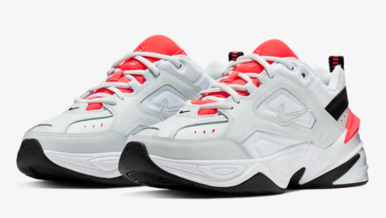 Nike M2K Tekno Ghost Aqua Flash Crimson