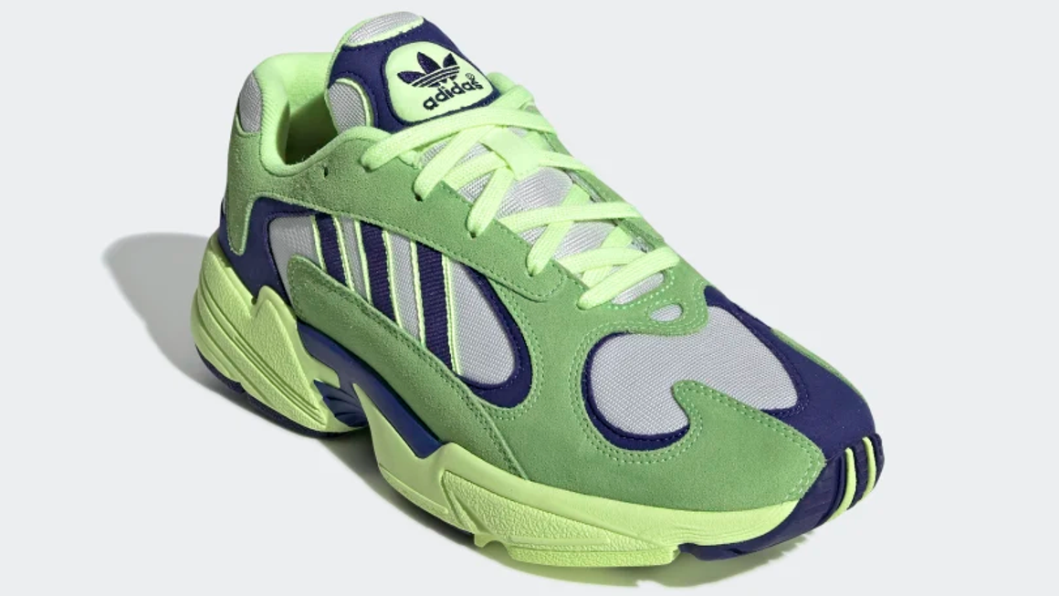 green adidas yung 1 trainers