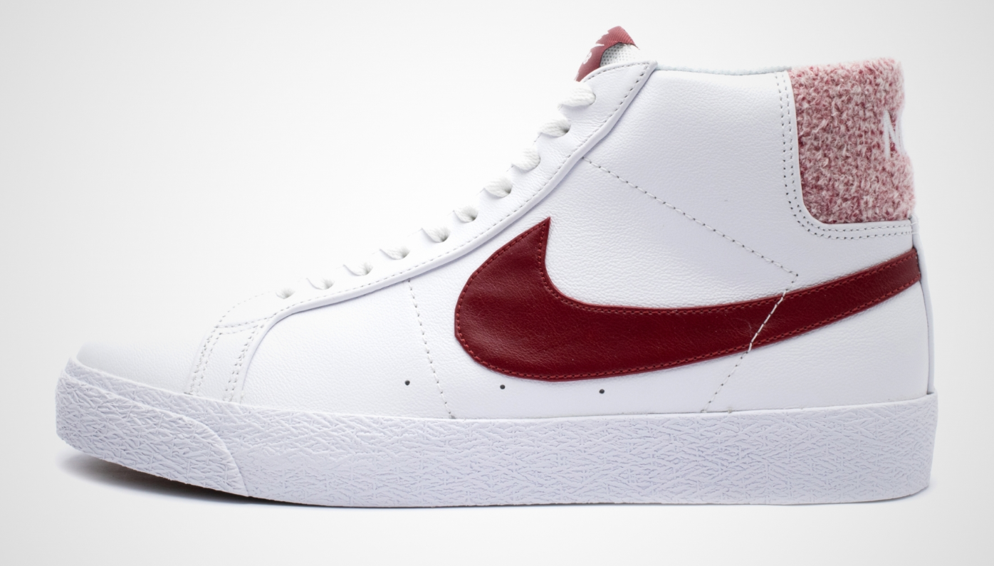 Nike SB Zoom Blazer Mid white burgundy