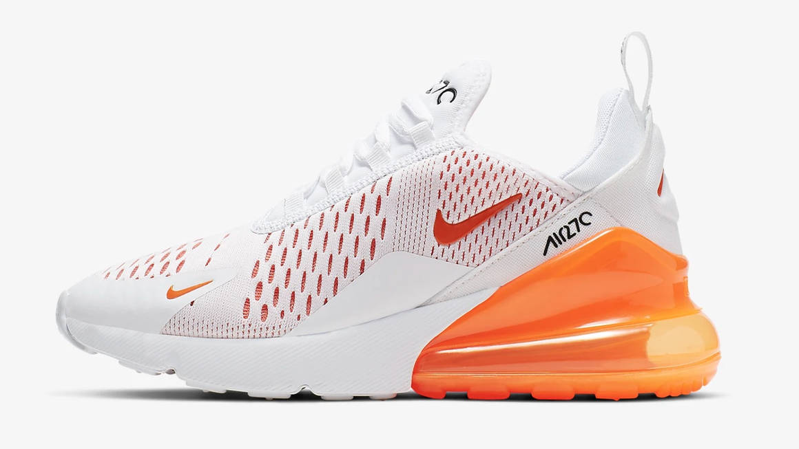 nike air max 270 orange black