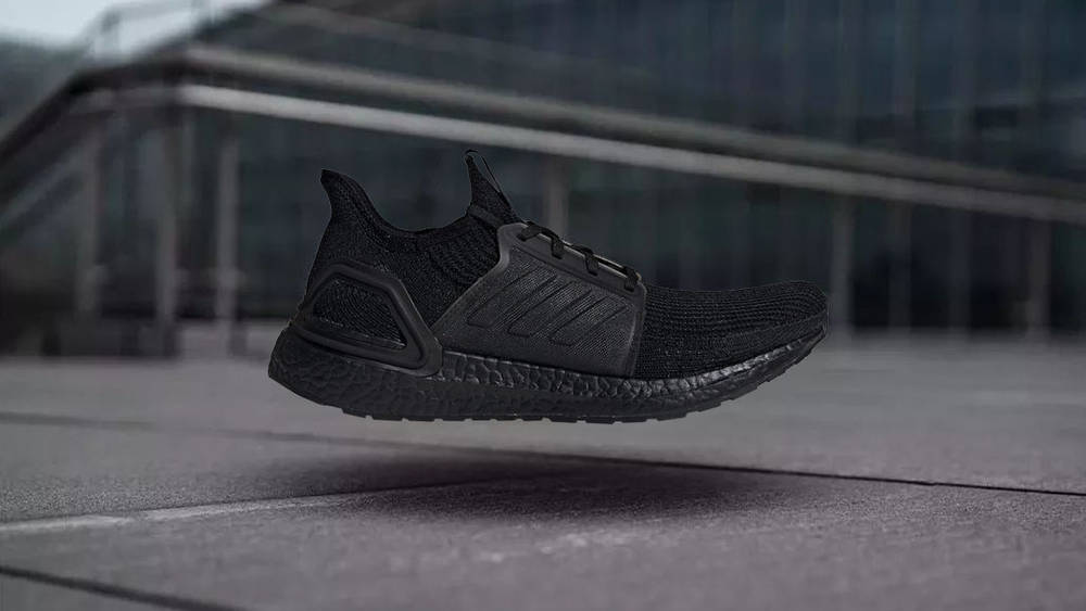 The adidas Ultra Boost 19 Gets The ‘Triple Black’ Treatment