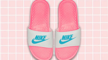 The Prettiest Pink Nike Benassi Slides You Need This Summer The Prettiest Pink Nike Benassi Slides You Need This Summer