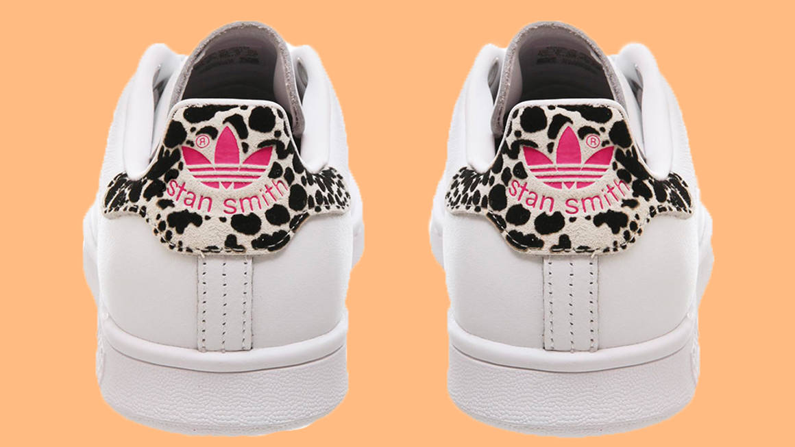 Literatuur toewijzing idee adidas Adds Soft Animal Print To The Heel Of Their Stan Smith | The Sole  Supplier