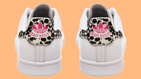 adidas Adds Soft Animal Print To The Heel Of Their Stan Smith