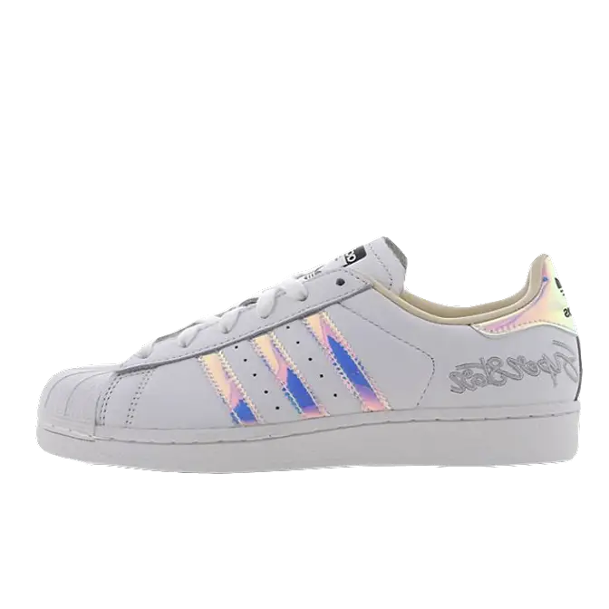 adidas superstar grey and white womens