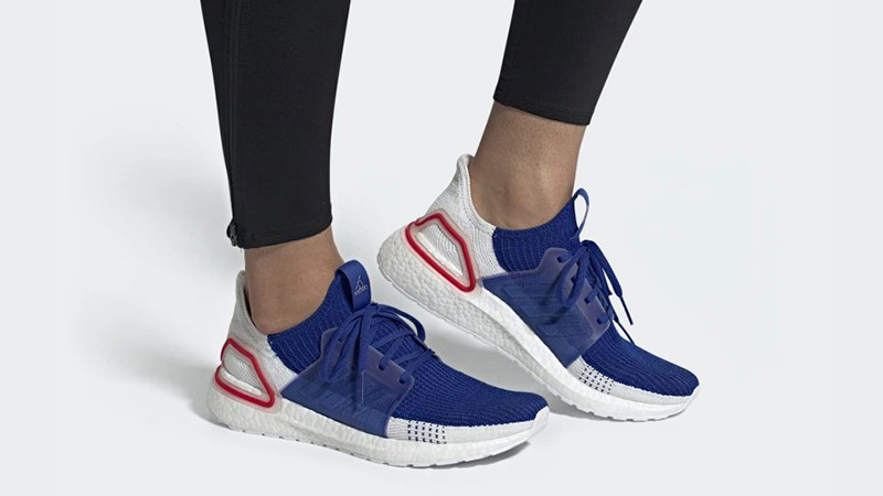 Adidas Ultra Boost 19 Blue White Where To Buy Ef1340 The