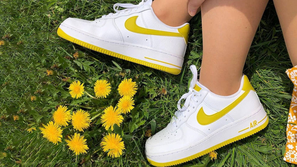 Nike air force 1 yellow Nike air force 1 yellow