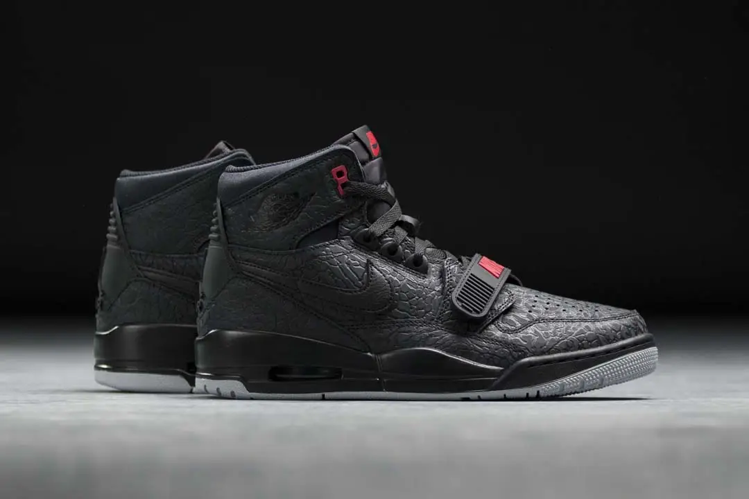 Jordan legacy 312 black clearance elephant print