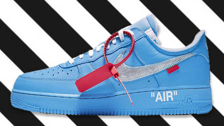 A Closer Look At The Off-White x Nike Air Force 1 MCA 'Blue' A Closer Look At The Off-White x Nike Air Force 1 MCA 'Blue'