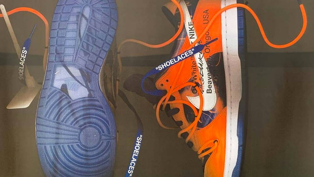 First Look At The Off-White x Nike SB Dunk Low