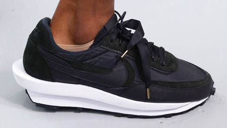 A Monochrome sacai x Nike LDWaffle Has Just Been Premiered At Paris Fashion Week A Monochrome sacai x Nike LDWaffle Has Just Been Premiered At Paris Fashion Week