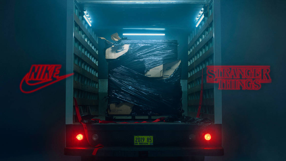 stranger things and nike collab