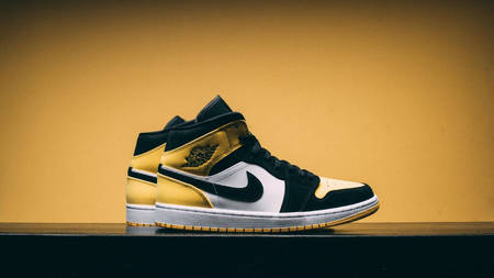The Jordan 1 Mid 'Yellow Toe' Launches Exclusively At Footasylum The Jordan 1 Mid 'Yellow Toe' Launches Exclusively At Footasylum