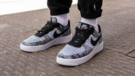 VIDEO EXCLUSIVE: Take A Closer Look At The Nike Air Force 1 Flyknit 'Black' VIDEO EXCLUSIVE: Take A Closer Look At The Nike Air Force 1 Flyknit 'Black'