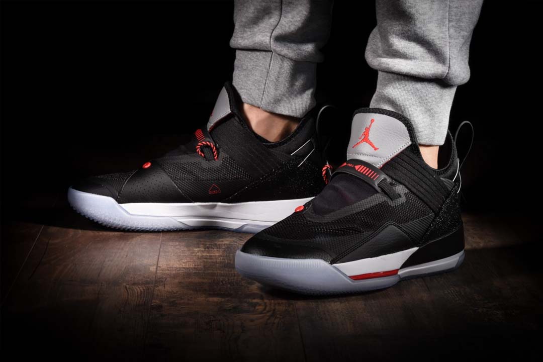Grab The Air Jordan 33 'Black' For Half 