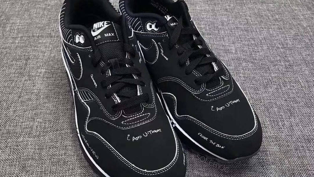 The Nike Air Max 1 ‘Schematic’ Surfaces In A Blacked Out Colour Scheme https://thesolesupplier.co.uk/release-dates/nike/air-max-1/