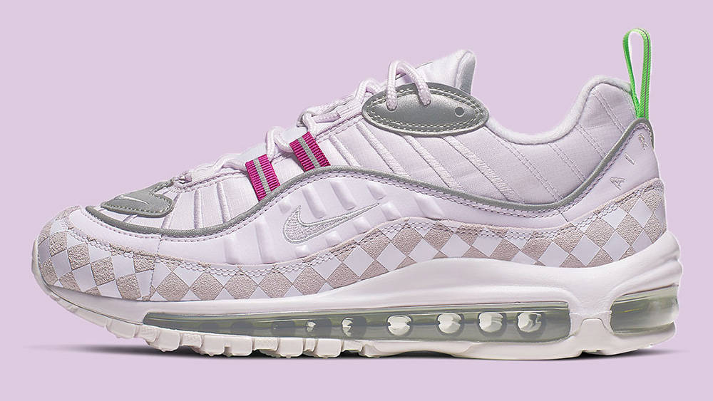 Air Max 98 Purple Checkerboard