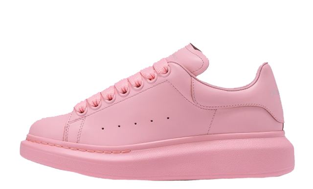 Pink alexander mcqueen outlet shoes