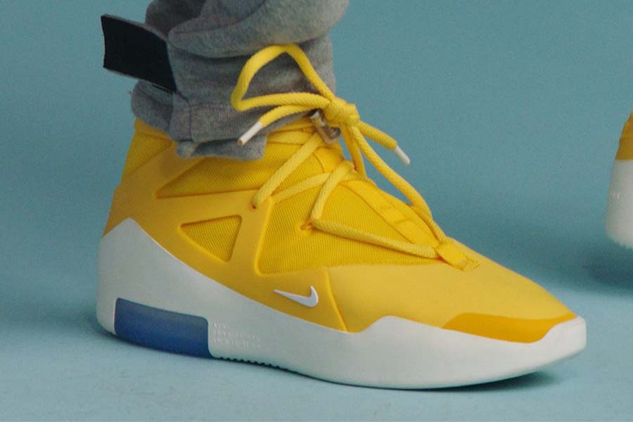 Fear of 2025 god nike yellow