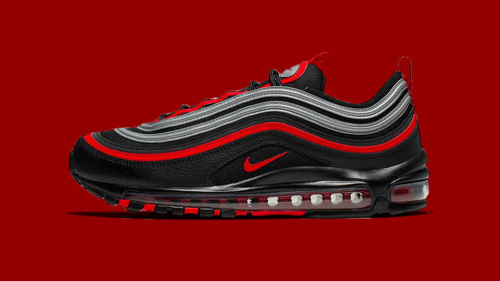 The Nike Air Max 97 Gets A Bred Makeover The Nike Air Max 97 Gets A Bred Makeover