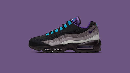 The Nike Air Max 95 LV8 Gets A 'Reverse Grape' Makeover The Nike Air Max 95 LV8 Gets A 'Reverse Grape' Makeover