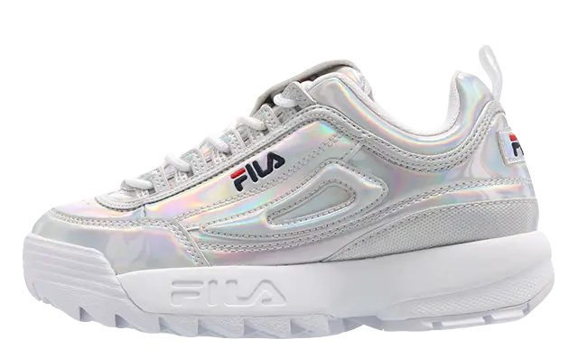 Make A Statement In These Holographic Fila Disruptors | The Sole Supplier