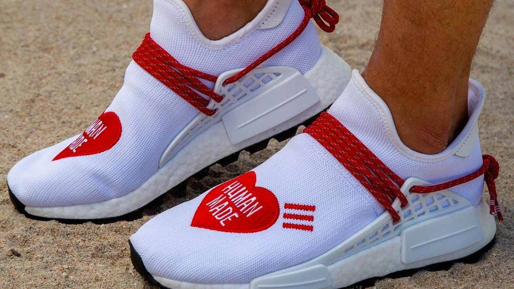 An On Foot Look At The Human Made x Pharrell x adidas NMD Hu An On Foot Look At The Human Made x Pharrell x adidas NMD Hu
