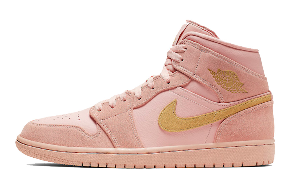 Jordan 1 Mid Coral Gold | Where To Buy 