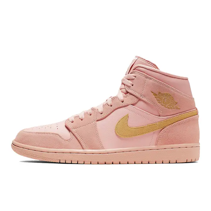 Air jordan 1 mid se sales coral gold