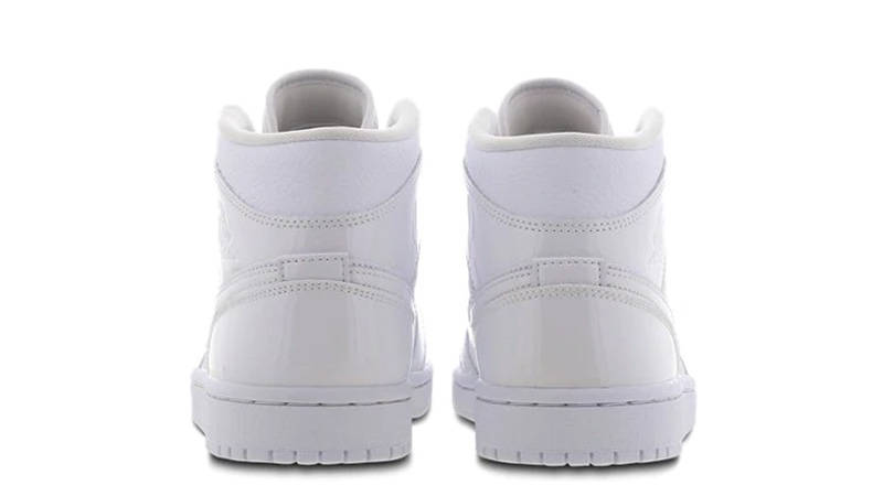 Jordan 1 Mid White