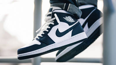 Jordan 1 Mid White Obsidian | Where To Buy | 554724-174 | The Sole Supplier