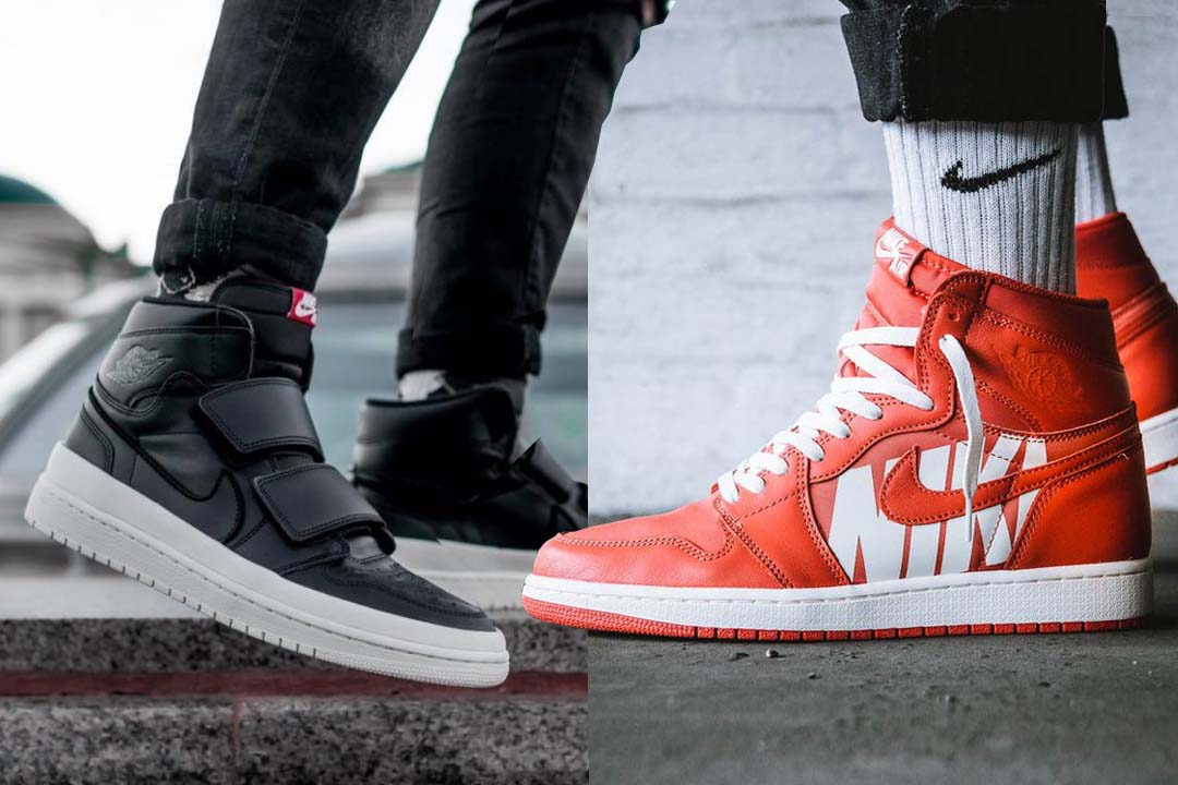 Air jordan 1 on sale moto on feet