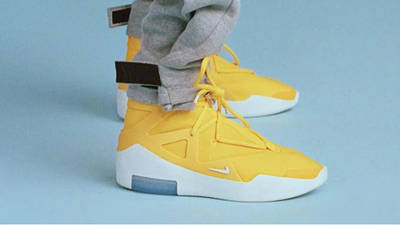 nike fear of god 1 yellow